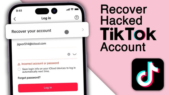 tiktok account recovery